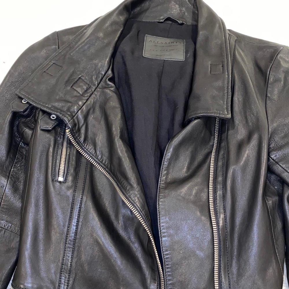 ALL SAINTS Leather Jacket